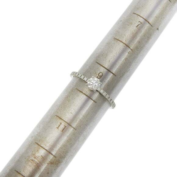 CARTIER Authentic Silver Diamond Eternity Ring #50 - Picture 4 of 5